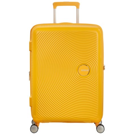 Walizka ŚREDNIA American Tourister Polipropylen SOUNDBOX SPINNER żółta 67