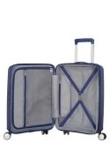 Walizka kabinowa American Tourister Soundbox Spinner 55/20 - Midnight Navy Walizka kabinowa American Tourister Soundbox Spinner 55/20 - Midnight Navy