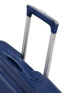 Walizka kabinowa American Tourister Soundbox Spinner 55/20 - Midnight Navy Walizka kabinowa American Tourister Soundbox Spinner 55/20 - Midnight Navy