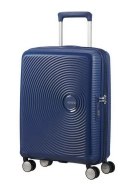 Walizka kabinowa American Tourister Soundbox Spinner 55/20 - Midnight Navy Walizka kabinowa American Tourister Soundbox Spinner 55/20 - Midnight Navy