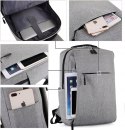 Yisence Tech Plecak męski Plecak antykradzieżowy Torba na laptopa 15,6 cala
