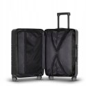 ETERNITIVE Mała i Duża Walizka ABS, Zamek TSA, Koła 360°, Czarne
