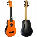 Flight, 4-strunowe ukulele sopranowe Travel Series, pomarańczowe (TUS-35OR)