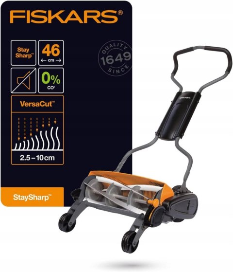 Kosiarka Bezdotykowa Fiskars StaySharp Max 46cm Kosiarka Bezdotykowa Fiskars StaySharp Max 46cm
