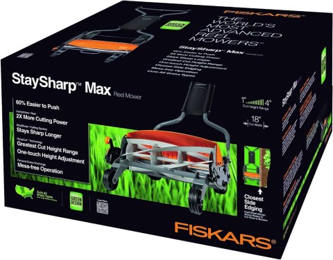 Kosiarka Bezdotykowa Fiskars StaySharp Max 46cm Kosiarka Bezdotykowa Fiskars StaySharp Max 46cm