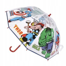 Parasolka Parasol przeciwdeszczowy dziecięcy transparentny Avengers Marvel