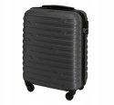 WITTCHEN Walizka kabinowa 54X39X23 CM 38L. ABS geometryczny GRAFIT