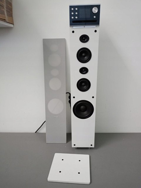 Głośnik przenośny Muse M-1380DBTW biały 180 W