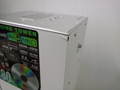 Głośnik przenośny Muse M-1380DBTW biały 180 W