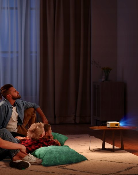 Mini projektor przenośny - Full HD 1080P obsługuje, YOTON Y3