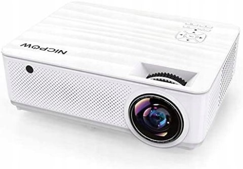 Nicpow Native projektor 7500 lumenów 1080p Full HD