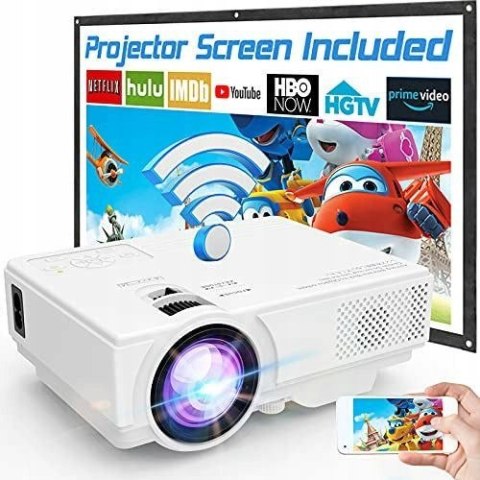 PROJEKTOR AKATUO M8-TPA FULL HD 1080P hdmi usb av