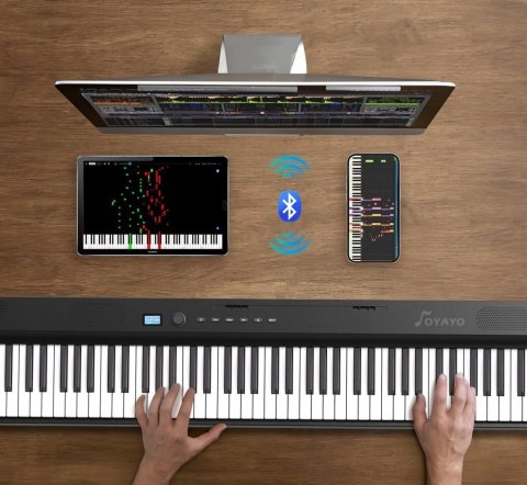 Keyboard z 88 klawiszami, OYAYO PJ88D