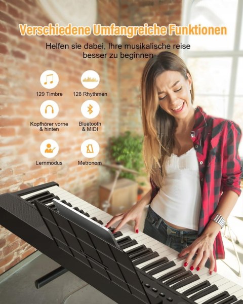 Keyboard z 88 klawiszami, OYAYO PJ88D