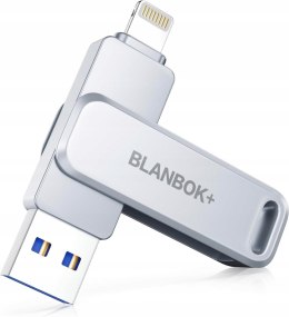 Pendrive BLANBOK+ BLA-001 512 GB USB 3.0 srebrny