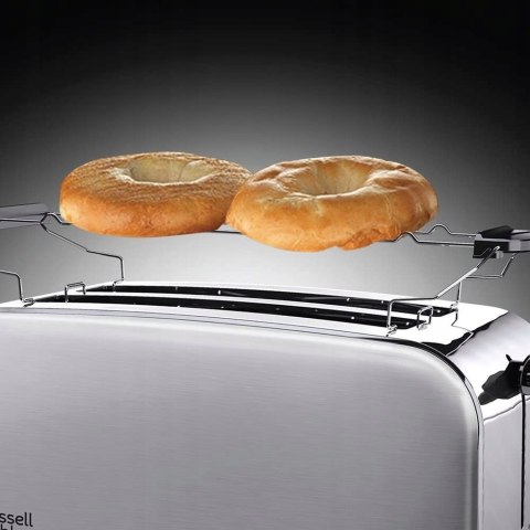 Toster Russell Hobbs Oxford Long Slot 23610-56 srebrny/szary 1600 W