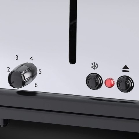 Toster Russell Hobbs Oxford Long Slot 23610-56 srebrny/szary 1600 W