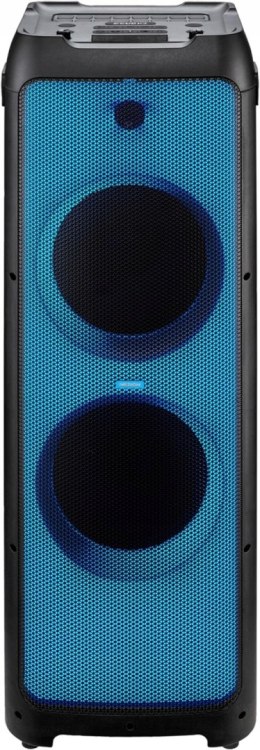 GŁOŚNIK PRZENOŚNY PARTYBOX 540W BLUETOOTH KARAOKE KOLUMNA MIKROFON LED