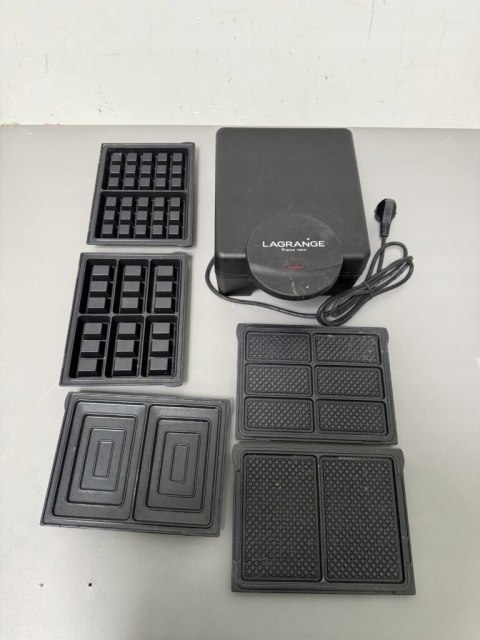 Gofrownica LAGRANGE 029424 Czarna