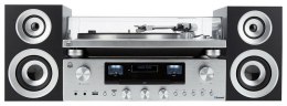 Gramofon GPO PR 100/200 Bundle srebrny