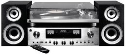 Gramofon GPO PR 100/200 Bundle srebrny