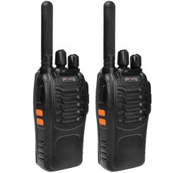Walkie Talkie PT88E PMR446 z 16 Kanałami i Funkcją VOX