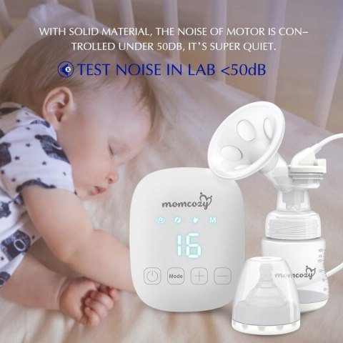 LAKTATOR ELEKTRYCZNY MOMCOZY CICHY POJEDYNCZY