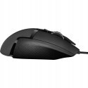 Mysz optyczna Logitech G502 Hero czarna 16000 DPI