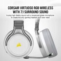 Słuchawki Corsair Virtuoso RGB Wireless Biały HiT