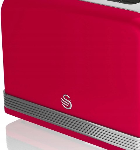 Toster Swan Retro 815W czerwony ST19010RN Toster Swan Retro 815W czerwony ST19010RN