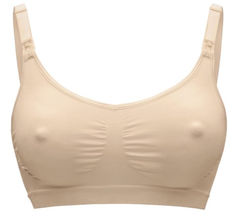 Biustonosz dla kobiet w ciąży i do karmienia Keep Cool, beżowy L