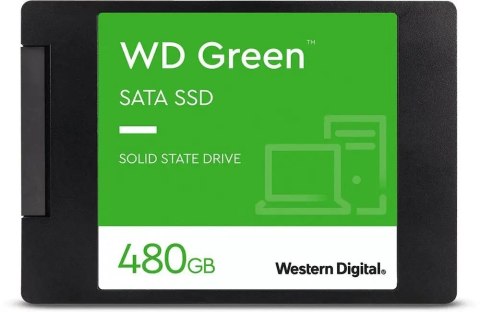 Dysk SSD Western Digital Green 480GB 2,5" SATA III WDS480G3G0A Dysk SSD Western Digital Green 480GB 2,5" SATA III WDS480G3G0A