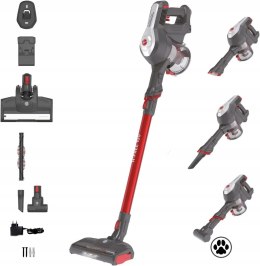Odkurzacz pionowy Hoover H-FREE 100 Pets srebrny/szary