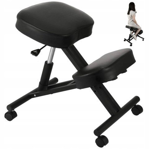 VEVOR Ergonomiczny stalowy fotel klęczący krzesło zdrowotne VEVOR Ergonomiczny stalowy fotel klęczący krzesło zdrowotne