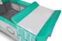 Łóżeczko turystyczne Lionelo 84 x 125 cm odcienie zieleni