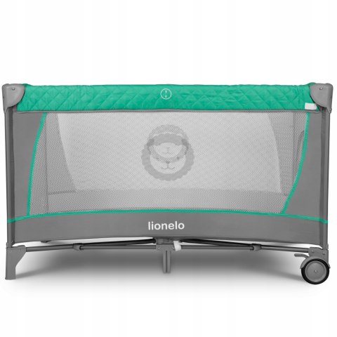 Łóżeczko turystyczne Lionelo 84 x 125 cm odcienie zieleni