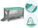 Łóżeczko turystyczne Lionelo 84 x 125 cm odcienie zieleni