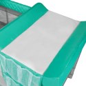 Łóżeczko turystyczne Lionelo 84 x 125 cm odcienie zieleni