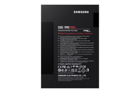 Dysk SSD Samsung 990 Pro 4TB MZ-V9P4T0BW M.2 PCIe