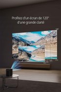 PROJEKTOR Emotn N1 500 ANSI 1080P, WiFi 5G i BT NERFLIX I HBO BIAŁY