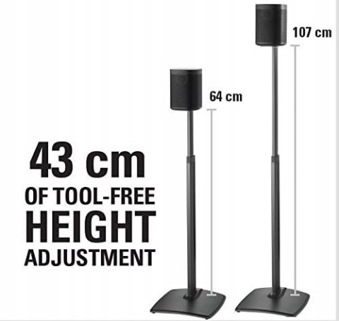 Sanus WSSA1-B2 stojak głośnikowy z regulacją SONOS