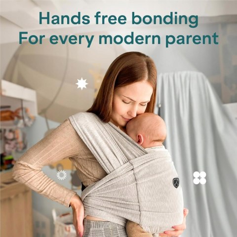 Koala Babycare Łatwa w noszeniu chusta do noszenia dzieci do 10 kg