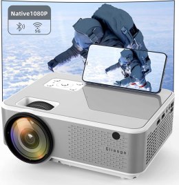 Projektor LCD Glisogo C9 6000 LUM AIRPLAY MIRACAST Bluetooth 5G