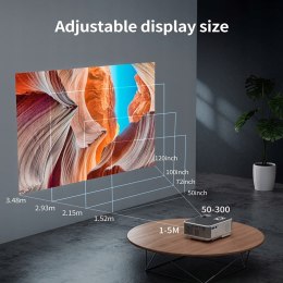 Projektor LCD Glisogo C9 6000 LUM AIRPLAY MIRACAST Bluetooth 5G