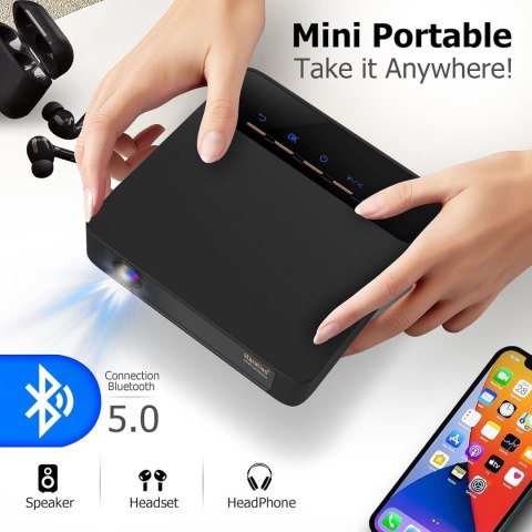 Przenośny projektor staratlas l36 LCoS (150 lm, wbudowana bateria, HDMI)