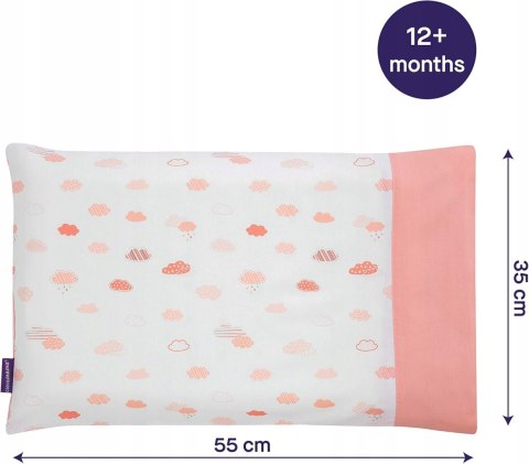 ClevaMama Poszewka na poduszkę dla niemowląt 55 x 35 cm