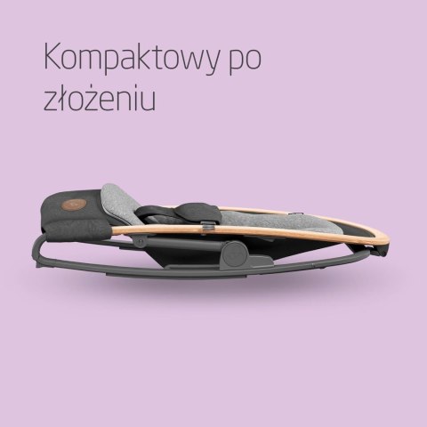 Leżaczek 2w1 Maxi Cosi Kori lekki bujaczek z przytulną wkładką