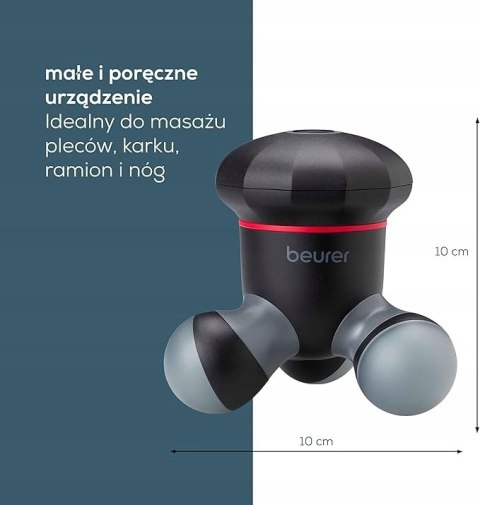 Masażer wibracyjny do bólu pleców mięśni Beurer MG 18 Bateryjny