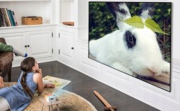 Projektor LED PVO YG300 biały