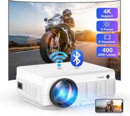 Projektor Yezmek V7 LED 1080P Full HD 12000 l 4k/tvbox/android/ps5